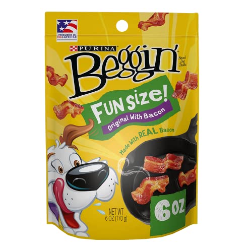 Beggin' Littles Dog Treats Original Bacon 6oz