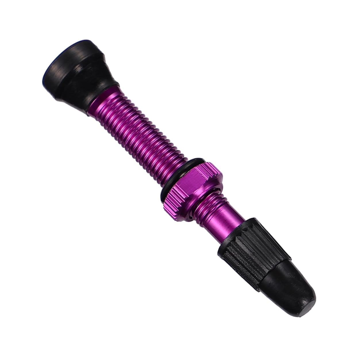 Toddmomy 1pc Bike Vacuum Valve for Mountain Tubeless Inflation Easy to Install Random Color Prevents Air Leakage Accessory for Cycling