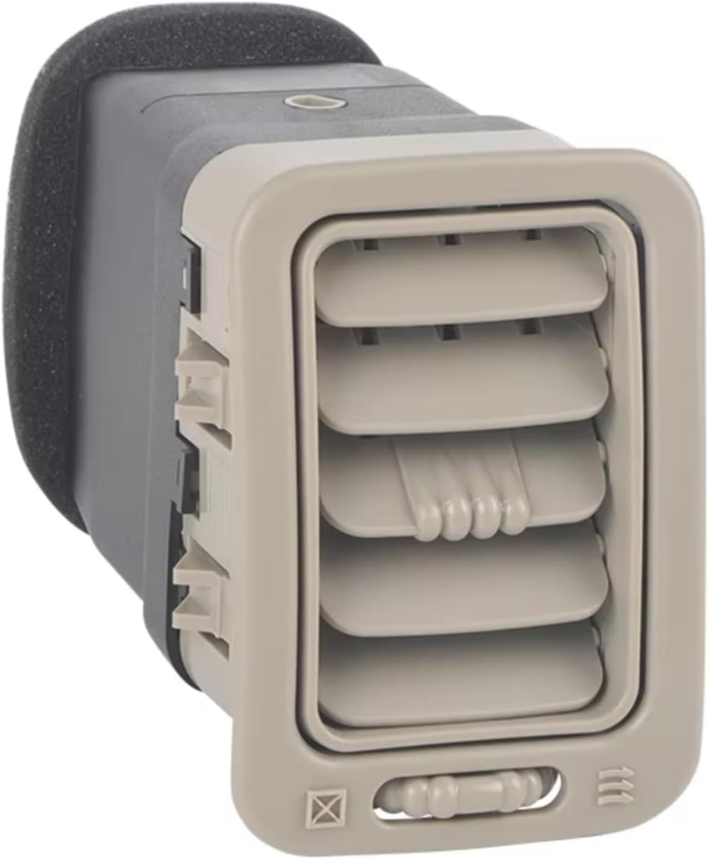 Air Outlet Vent Dash Grille Dash Conditioning Vent Outlet A/C Heater Vents 15176085 Compatible With Silverado For Sierra 1500 2000 2001 2002 2003 2004 2005 2006(1pc Beige)