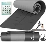 KESSER® Gymnastikmatte mit Tragegurt rutschfest