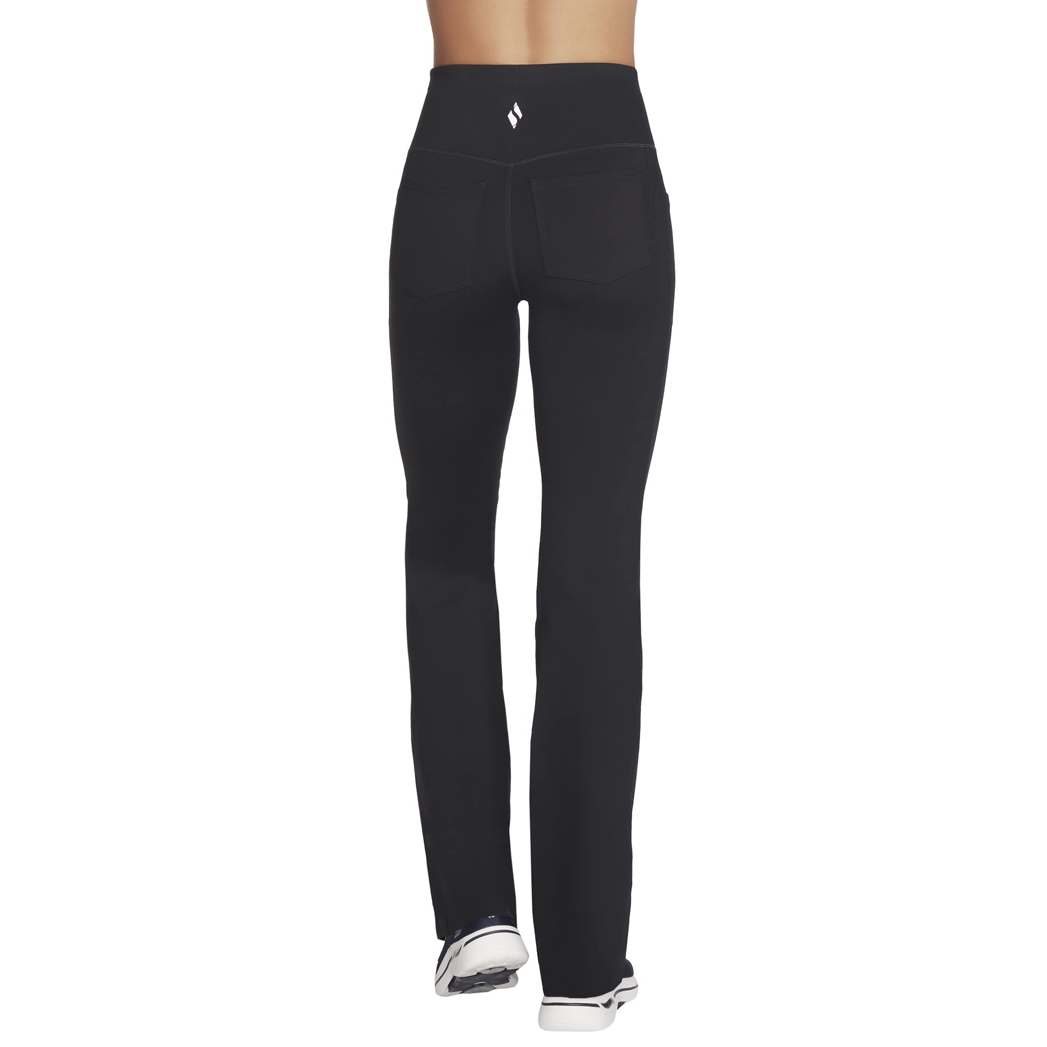 Skechers Women's Go Walk High Waisted Evolution Flare Pant Leggings