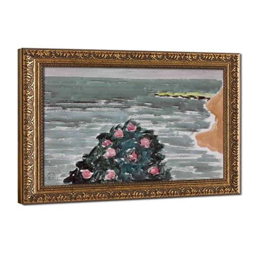 Wild Roses Milton Avery pour habiller un mur vide de bureau - Toile 30x45cm