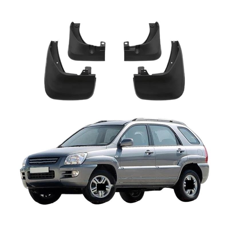 Guardabarros Kia Sportage 2004 a 2010 que evitan salpicaduras 2