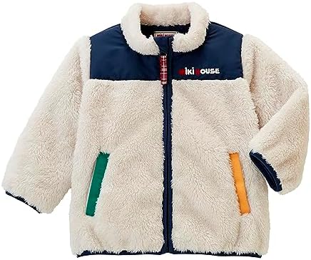 ミキハウス　Baby レトロ　フリース　ボア　ジャケット　コート　100サイズ 51P0gOa-1ML._AC_.jpg