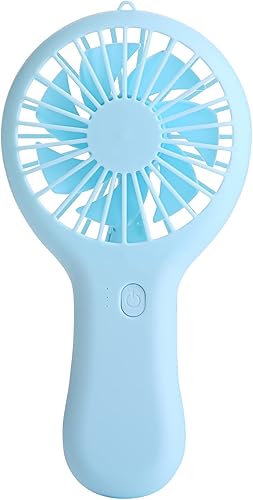 CHNLML Ventilador recargable de mano, mini ventilador de mano portátil de bolsillo, alimentado con pilas, con base de pestañas, arte de uñas,