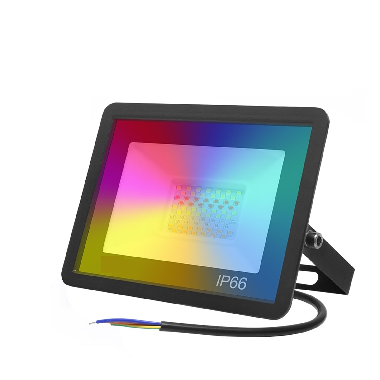 Reflektor LED, Tuya Inteligentny Reflektor LED IP66 Kontrola Aplikacji RGB 30W 50W 100W Zewnętrzne Światło Halogenowe Led Do Dekoracji Zewnętrznej(100W)