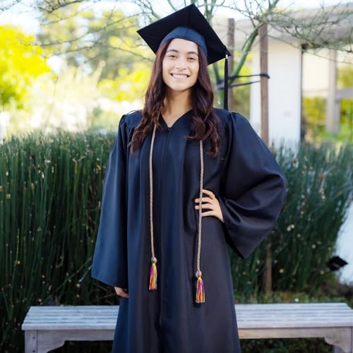 Image of Endea Graduation Single Honor Cord Two-Color (Rainbow)