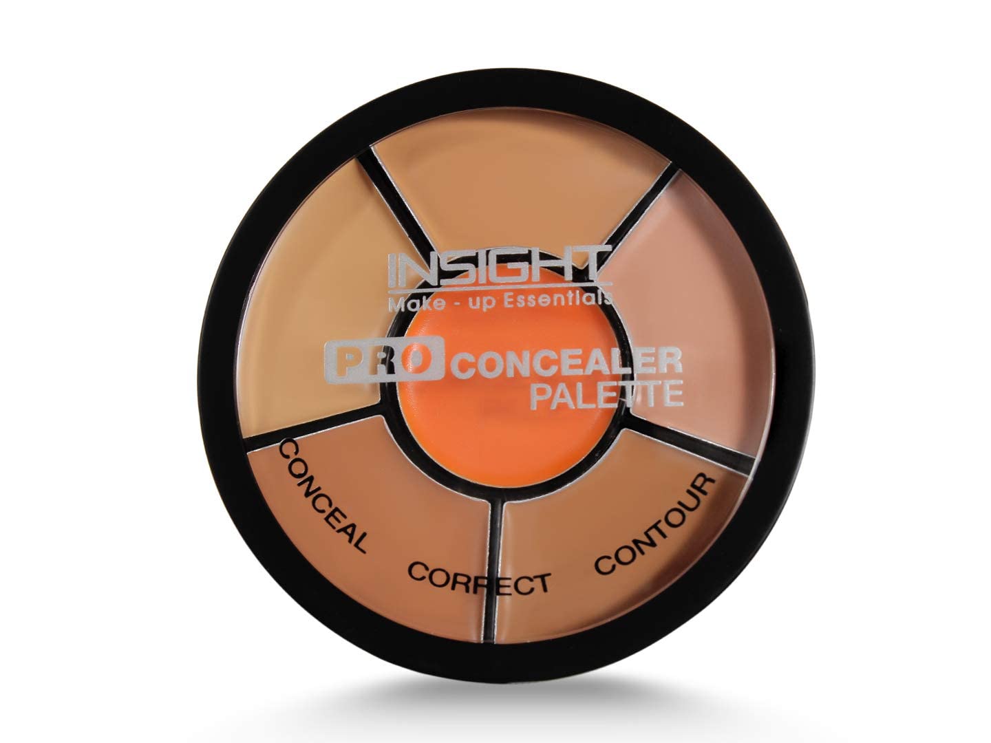 INSIGHT Cosmetics Pro Concealer Palette Waterproof Concealer With Full Coverage |Easily Blendable Concealer| 3 In 1 Palette- Conceal Corect & Contour | Crease Resistance |Long Lasting |Oil Control-image-40