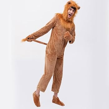 Amazon.co.jp: コスチューム 長髪 ライオン 衣装 ハロウィーン