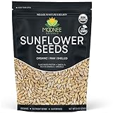 Moonee Naturals - Organic Hulled Sunflower Seeds (8 Ounce) - USDA Organic - Certified Non-GMO