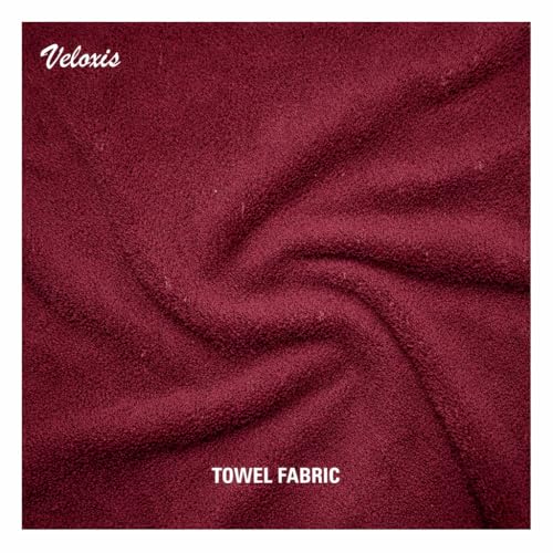 Image of Cotton Towel Readymade Towel Car Seat Cover for Maruti Swift Dzire 5-Seater (Maroon),Front and Rear Protection, 8 piece Set