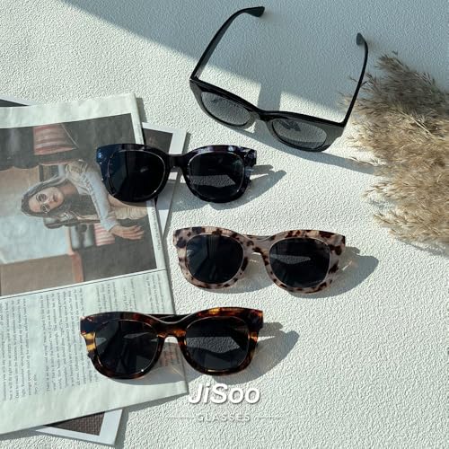 Image of JiSoo Oversized Reading Glasses for Women Men, Stylish Designer Readers Women with Large Frame