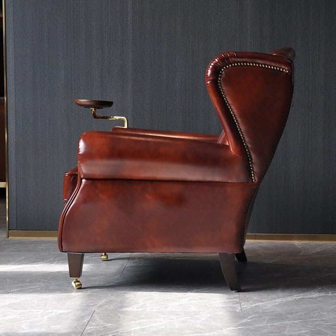 Wood Skeleton Tiger Chair Godfather Cigar Single Sofa