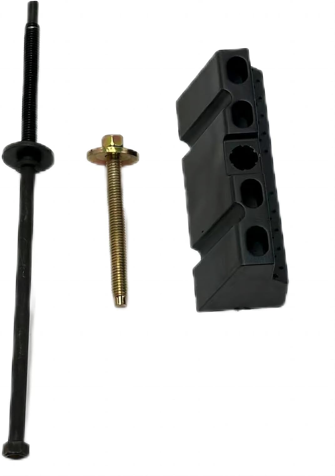 Base Clamp Battery Hold Down Kit Compatible for Expedition, F-150, Fusion, Mustang, Aviator+More 00588