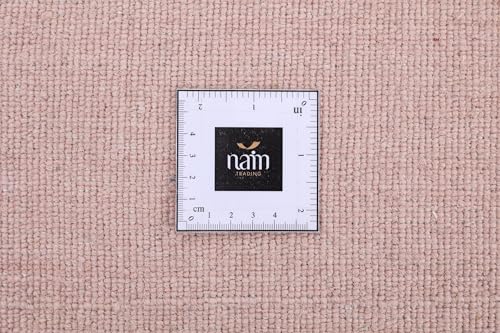 Tapis d'Orient Loom Gabbeh rose en laine, la douceur d'un tissage artisanal unique