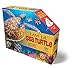 Madd Capp Lil' SEA Turtle 100 Piece Jigsaw Puzzle for Ages 5+ - 4007 - Unique Animal-Shaped Border, Poster Size When Completed, Oversized Pieces for Easy Handling, Includes Educational Fun Facts