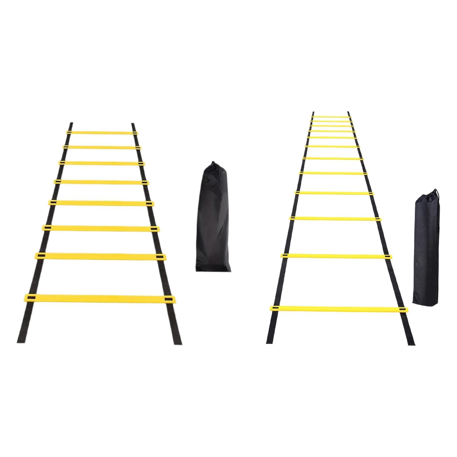 Agility Ladder Foot Exercise Improves Coordination Jumping Obstacles Folding 4 Meters 8 Sections| Sports Equipment | Outdoor Sports Gear | Exercise Gear-image-5