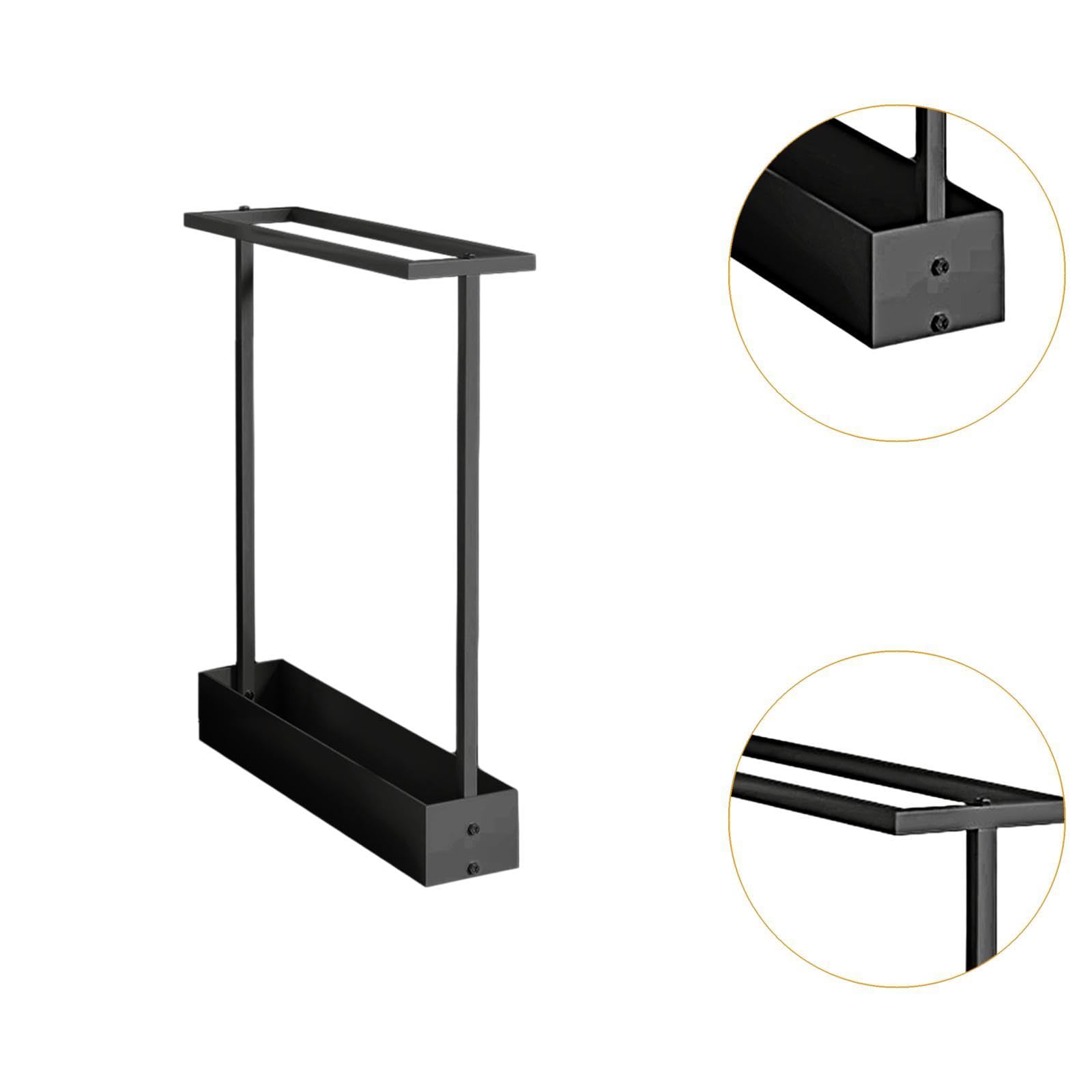 Porta Racchette Tennis Organizer Metallo Espositore Accessori Sportivi Stand Solido Gestione Spazio Adatto per Casa Palestra Spazi
