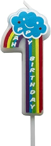 Vela número 1, arcoíris número 1