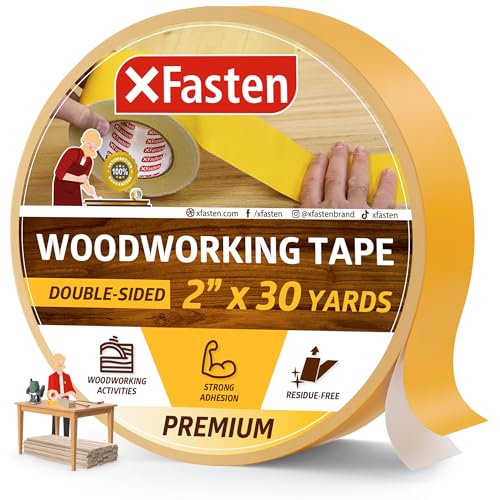 XFasten Double Sided Woodworking Tape...