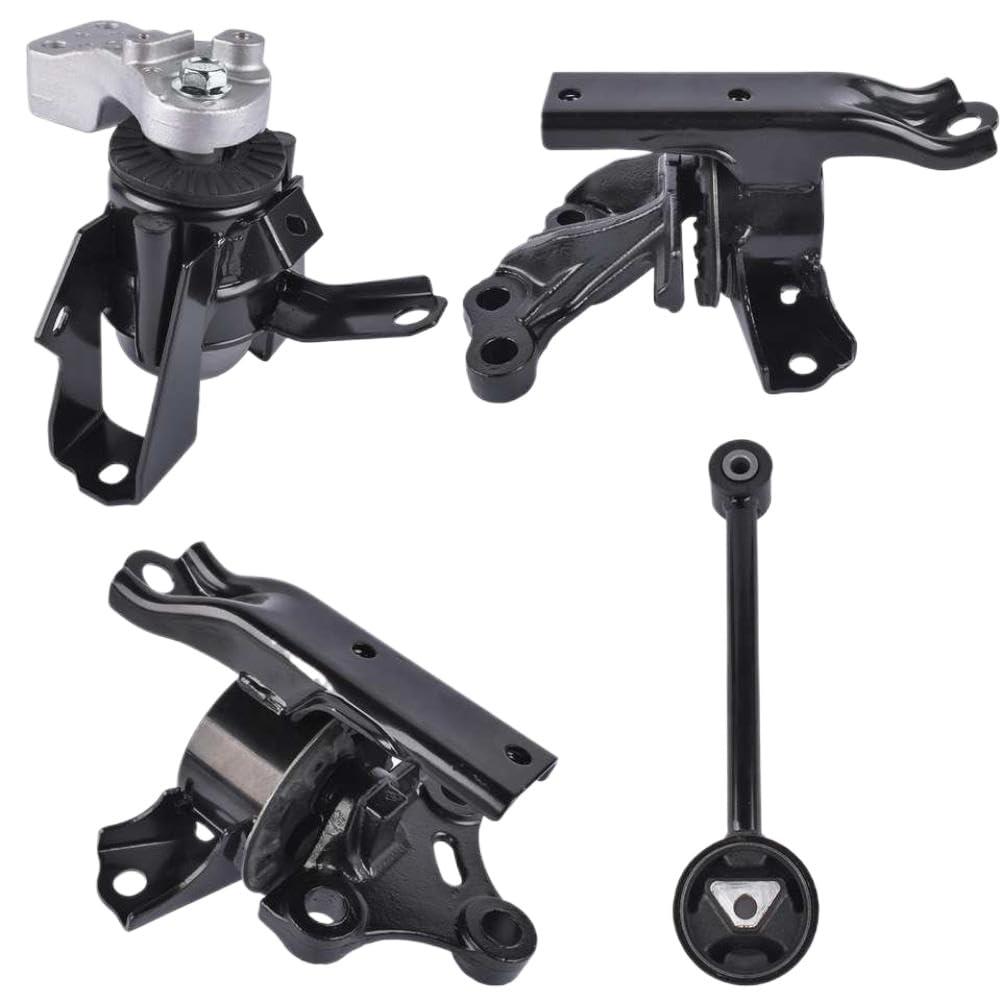 Eireneper Onecolor Engine And Transmission Mount Set Compatible With Mirage G4 2017 2018 2019 2020 2021 2022 1.2L Mk230