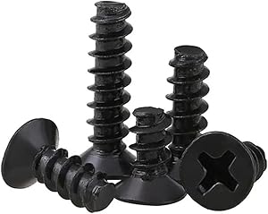 Dxeain DXEAIN Kreuzschlitz-Flachkopfschrauben 100 Stück