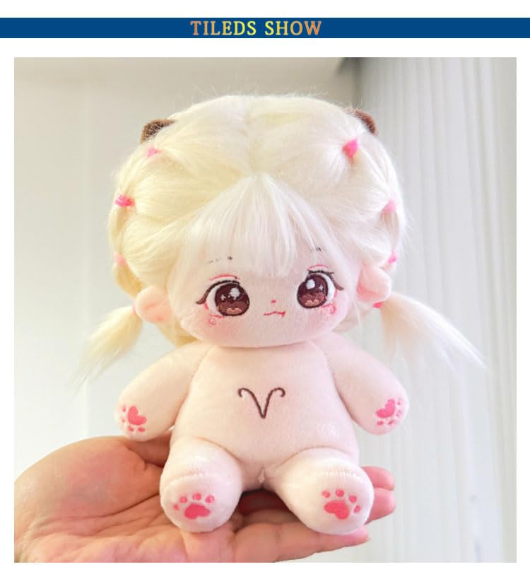 ♡美品♡新品★カーリーヘアー　可愛い女の子　布人形♡Мサイズ♡オススメ商品♡ Amazon.co.jp: 20cm コットンドール 着せ替え ぬいぐるみ 12星座 綿花