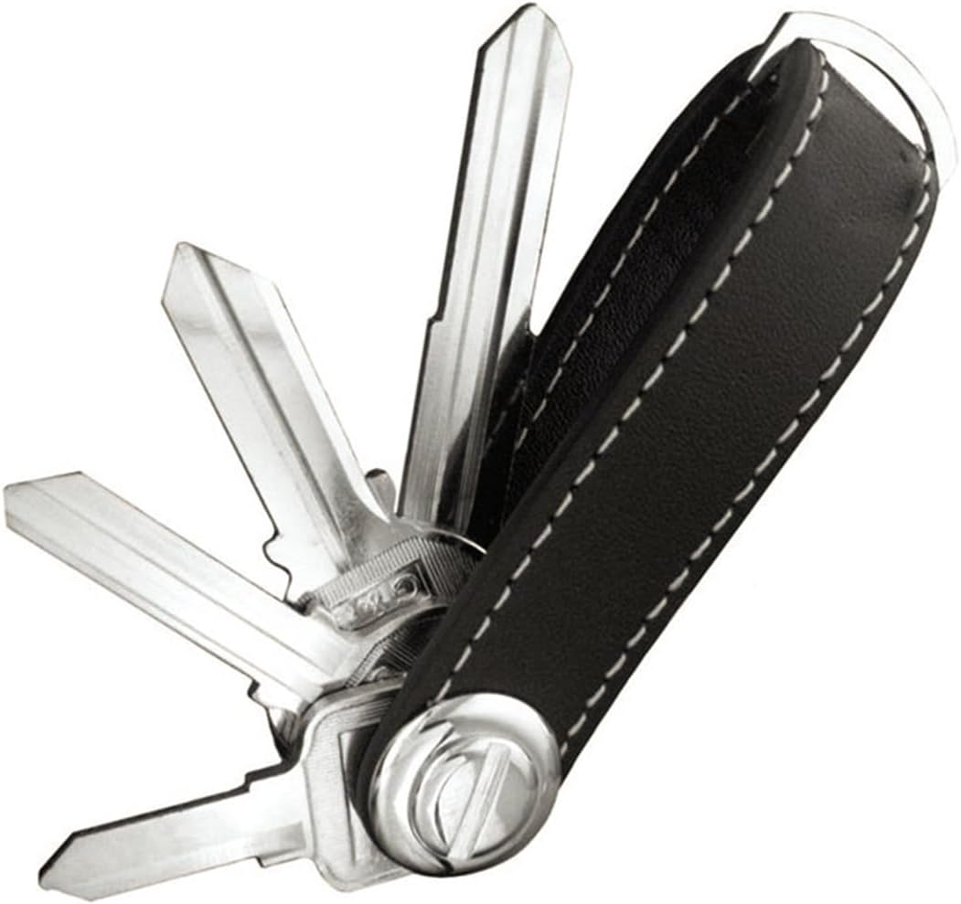 Sleutel Organizer Muur VULKIT Sleutelhouder - Houd Je Sleutels Geordend En Stil! Minimalistische Sleutelorganizer Voor 1-6 Sleutels, Inclusief Ring Voor Autosleutel Compacte Sleutelhouder 6 Sleutels