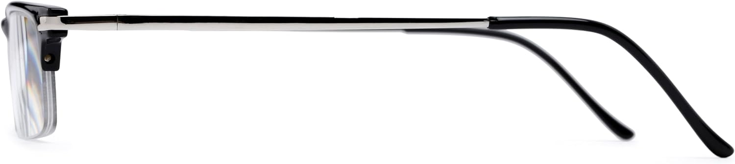 Readers.com Reading Glasses: The Bishop rectangle Style for Men and Women