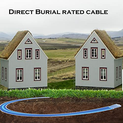 Image of D25 Compatible With D Link Cat 6 Networking Cable for Router UTP Outdoor 100 Meter Box Roll (Grey)