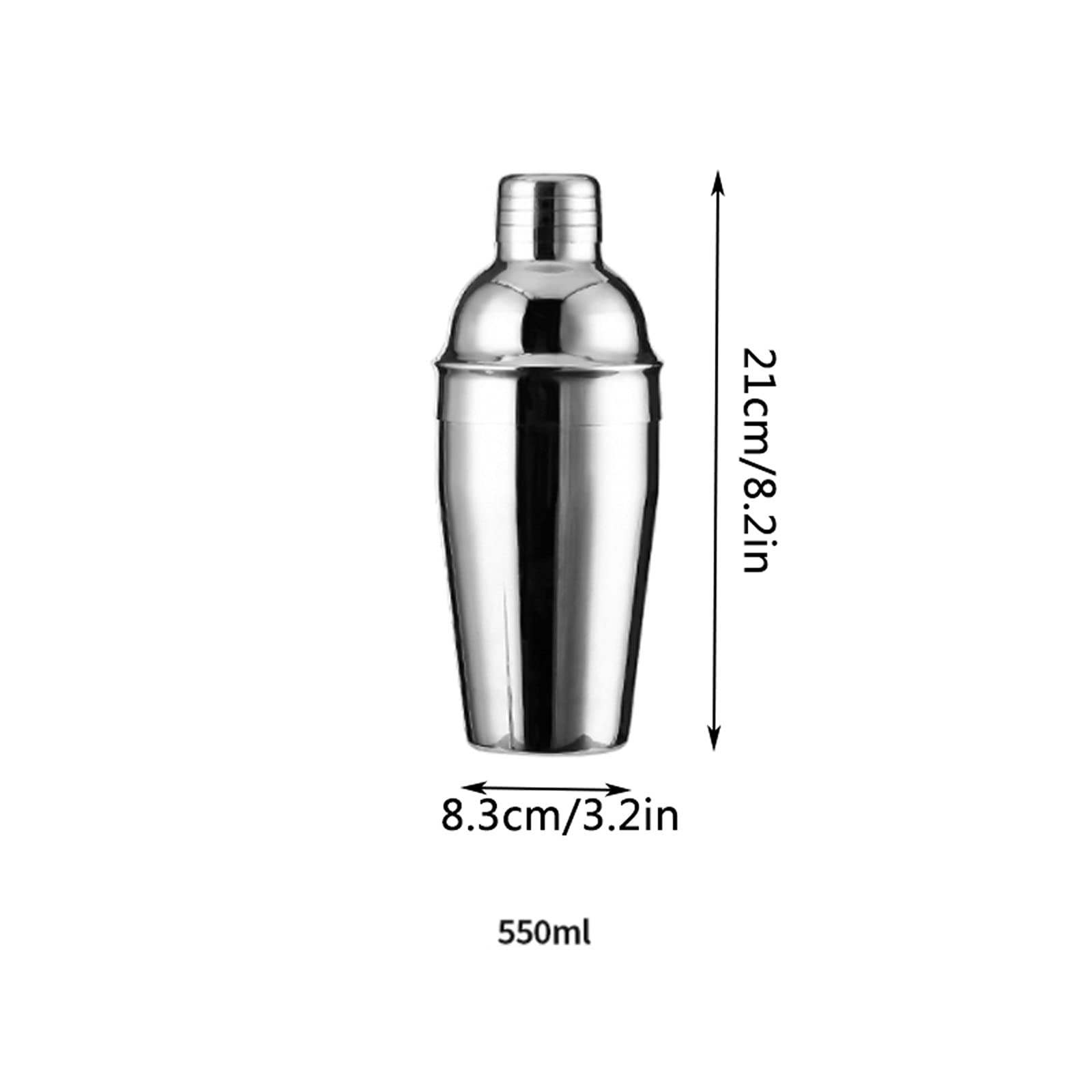 Juego de Coctelera Kit de Barman con Soporte|Juego de Barras de cóctel de cóctel para Mezcla de Bebidas-Herramientas de Barras Agitador de Cócteles (Color : C)