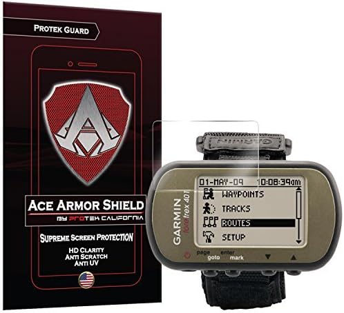 Ace Armor Shield Protek Guard (2 Pack) Screen Protector for theGarmin ForeTrex 401 with Free Lifetime Replacement Warranty