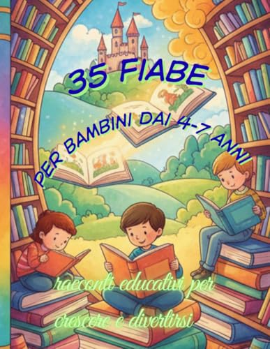 35 Fiabe per bambini dai 4-7 anni: Racconti educativi per crescere e divertirsi