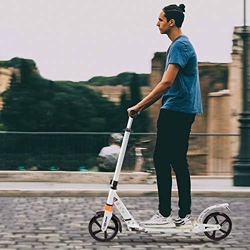 Micro-scooter réglable à double suspension et frein arrière efficace - 5