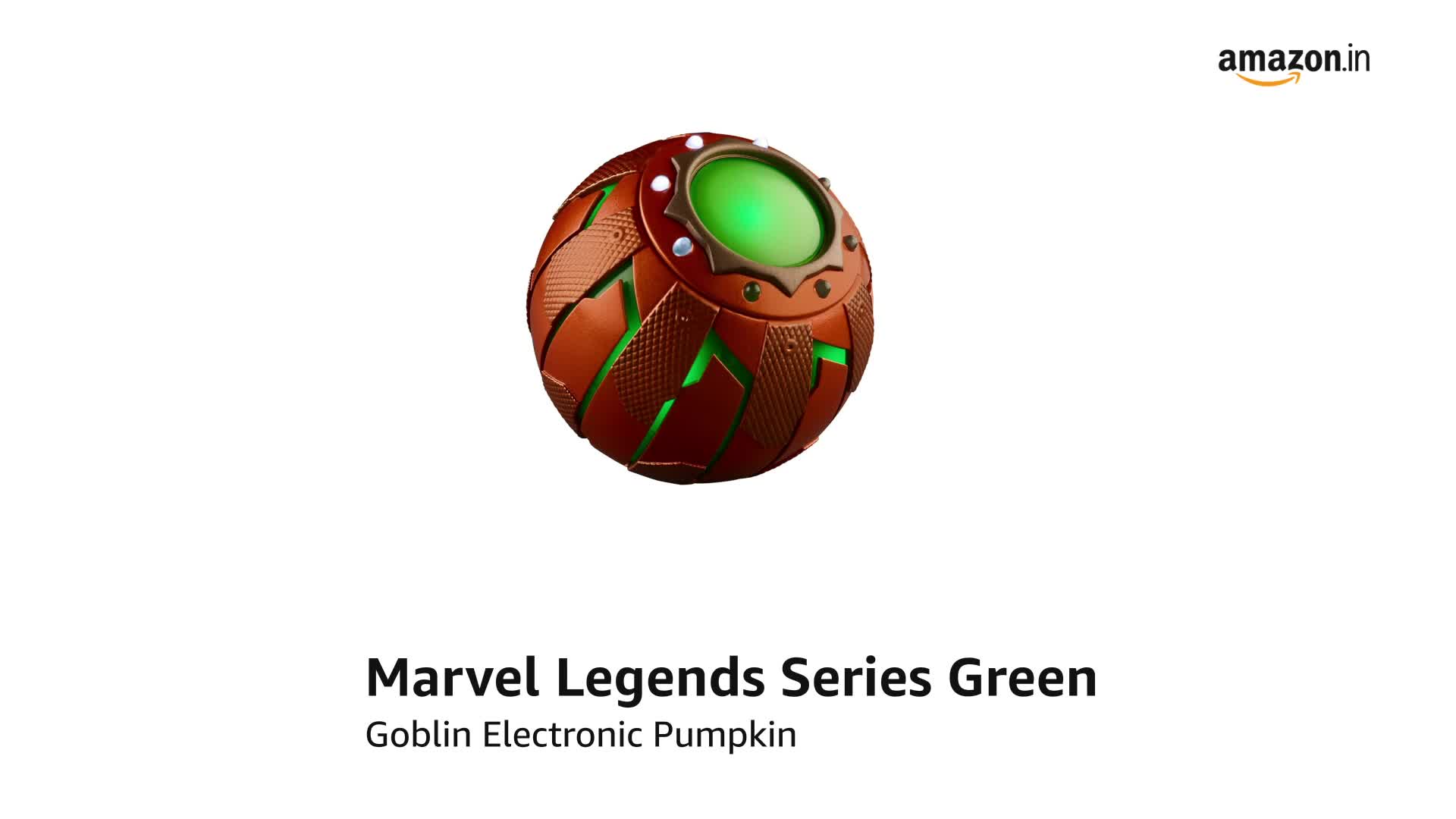 Buy Marvel Legends Series Green Goblin Electronic Pumpkin, Spider