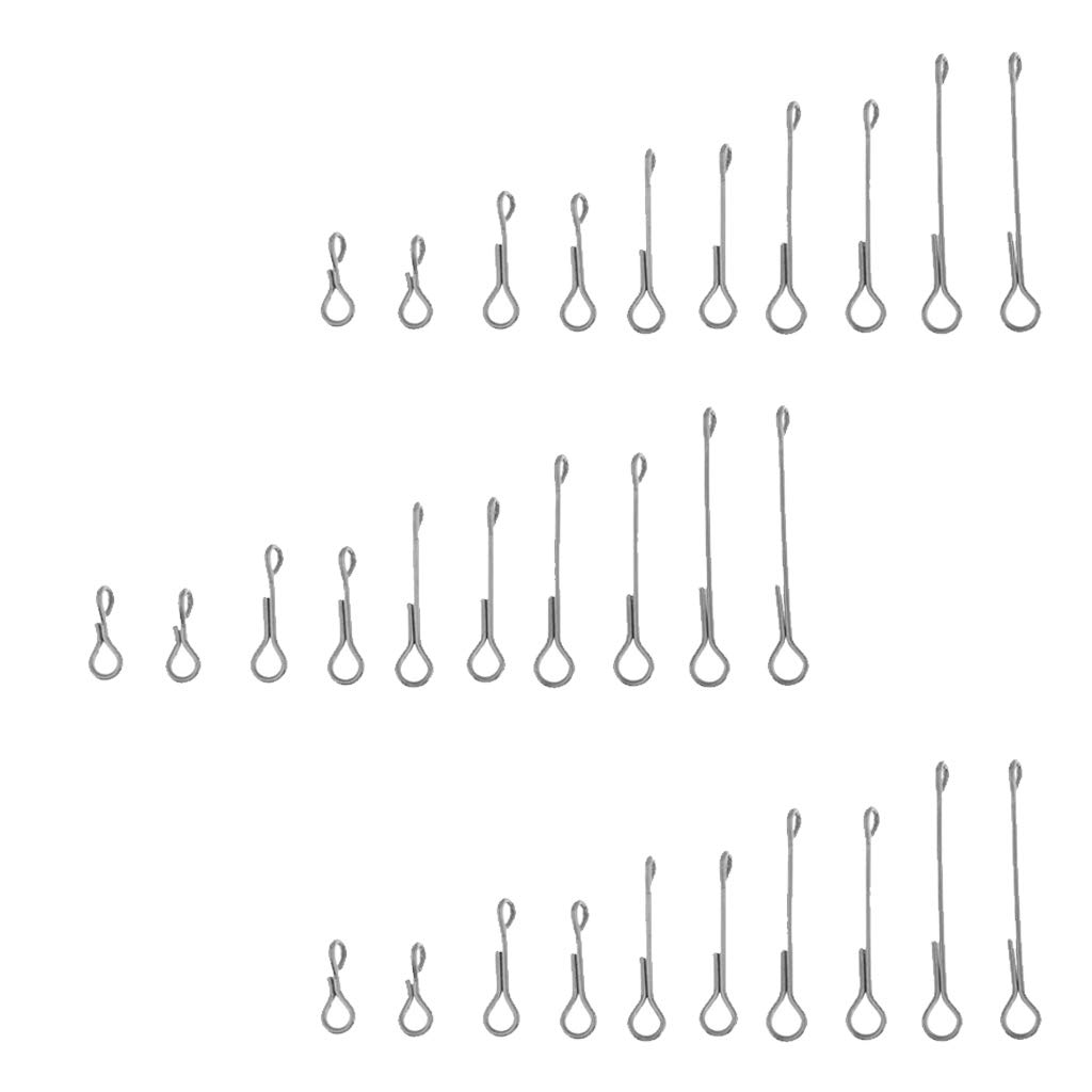 Fish Skull Articulated Shank for Intruder Flies 30pcs