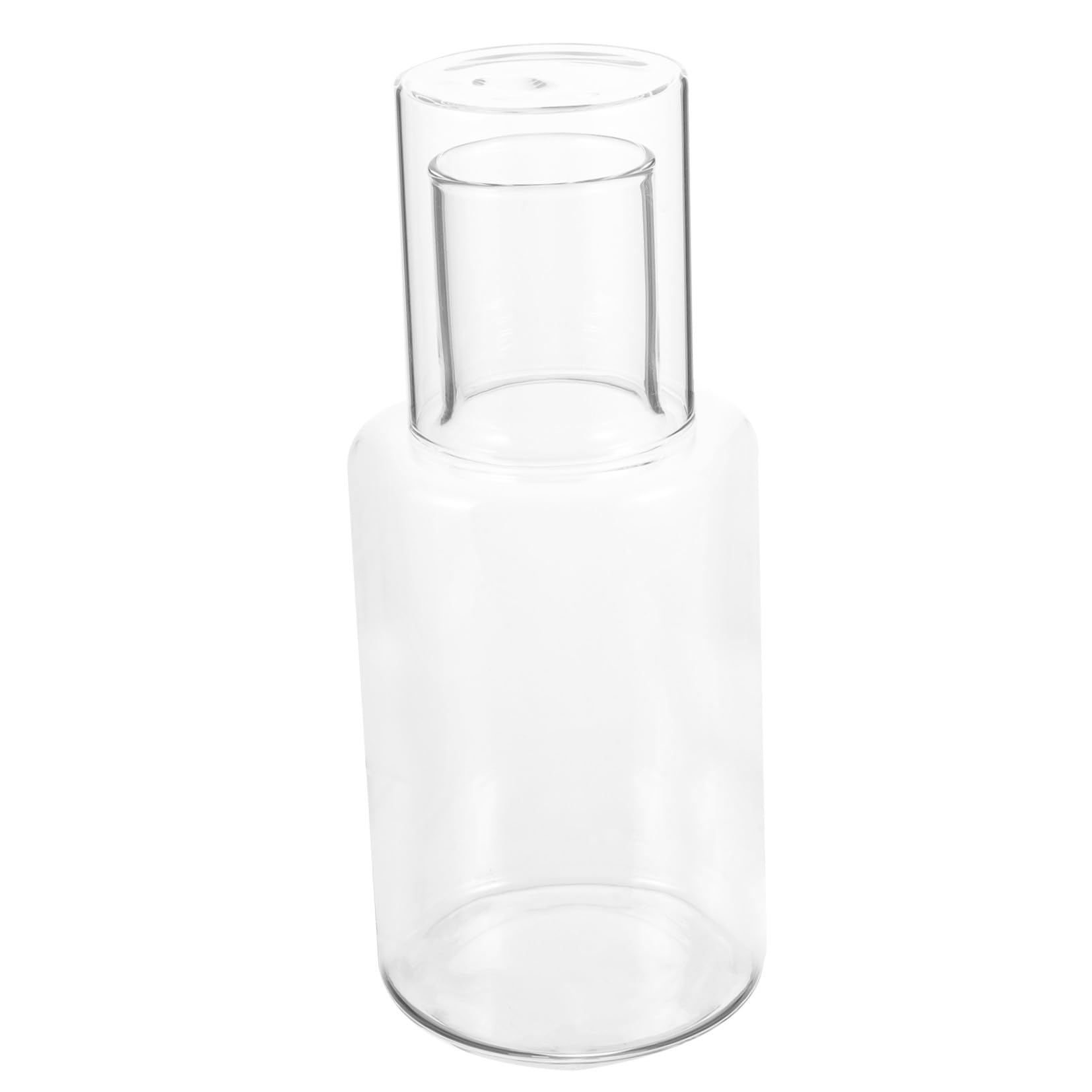 Carafe à Eau en Verre 1100ml avec Verre, 1 Ensemble, Claire
