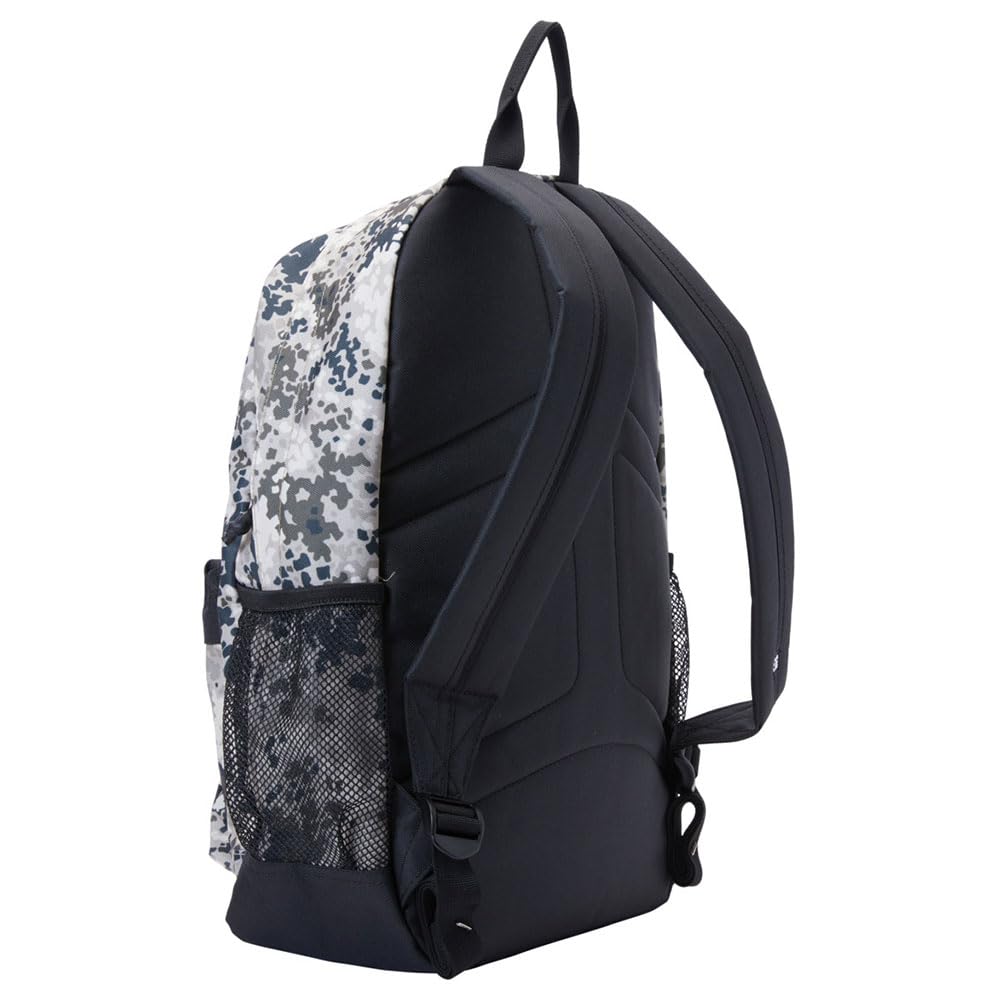 DC Shoes Backsider 4 Mochila, 18.5L, Gris Multicolor, para Hombre, con Compartimento para Portátil 15", Panel Posterior Acolchado, 42x31x14 cm