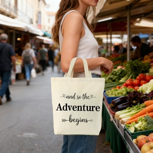 Bolsa Tote de Lona para Graduación miniatura 2