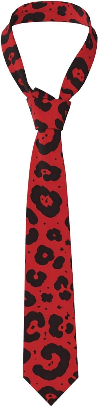 Snake Print Mens Necktie Fashion Suit Classic Silk Printed Ties