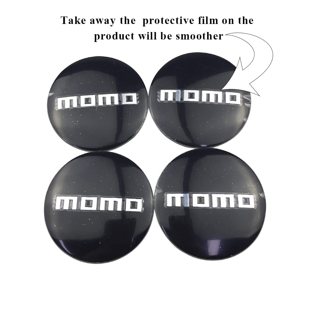 【momo】シール5 Amazon | MLIENSIO MOMOロゴカーホイールセンターキャップステッカー