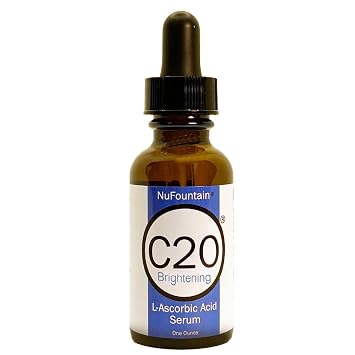 C20 HAND CRAFTED 20% L-Ascorbic Acid Brightening Serum. 1 Fluid Ounce. Made Fresh When Ordered