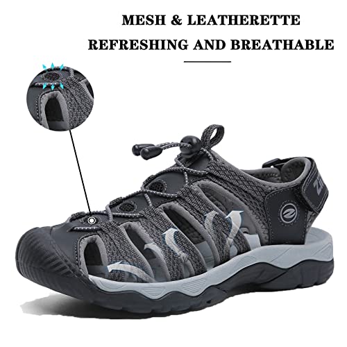 Ziitop Outdoor Hiking Sandals For Women Closed Toe Athletic Sport Women'S Sandals Summer Lightweight Trail Walking Water Shoes thumb #2