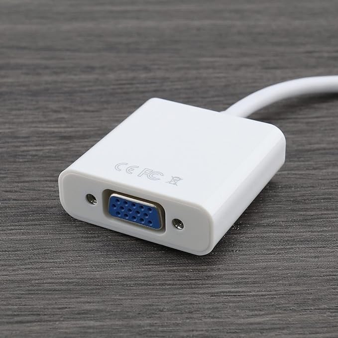 Adaptateur HDMI vers VGA Blanc