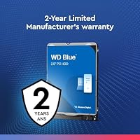WD Blue 1 TB, 2,5 Zoll (interne HDD, hohe Zuverlässigkeit, SATA 6 Gbit/s-Schnittstelle, 128 MB Cache, WD F.I.T. Lab-zertifizierte Kompatibilität) – Ansicht 6