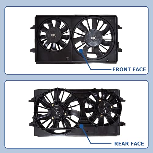 WFLNHB Radiator Cooling Fan Replacement for Pontiac G6 2005-2010 Replacement for Chevrolet Malibu 2004-2012 620610 by WFLNHB - Image 2
