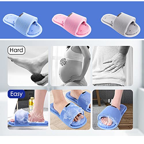 Exfoliador de pies de silicona suave con ventosas antideslizantes miniatura 5