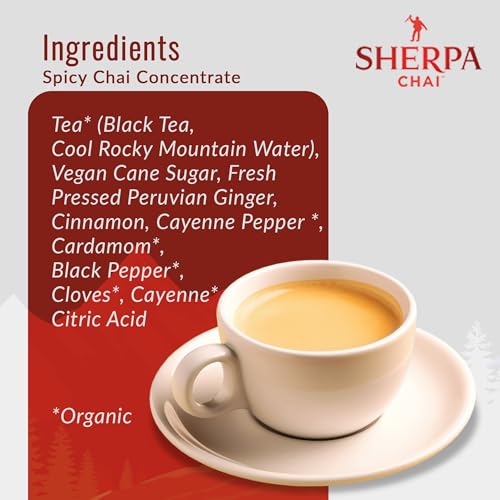 Concentrado de té chai especiado 2 unidades 128 oz miniatura 3