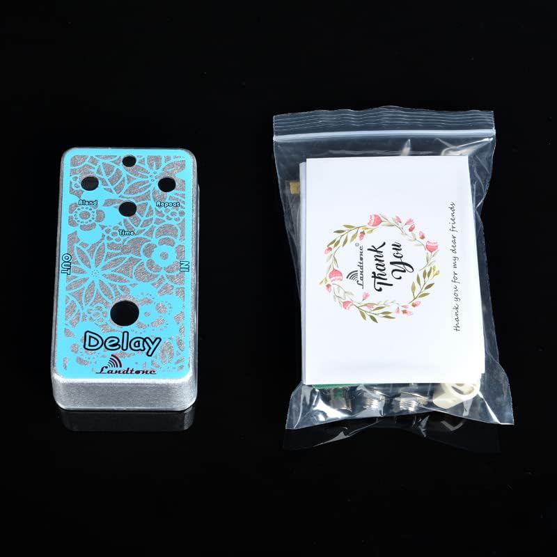Build Your Own Delay-1 Pedal All kits With 1590B Style Aluminum Metal Stomp Box Case, LT-TR-S03
