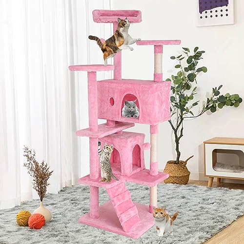 Torre para Gatos de 70 pulgadas para Interior miniatura 5
